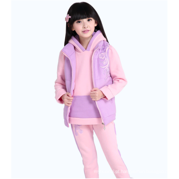 Kid Girl Quente 3 pcs Atacadista Camisolas Conjuntos de Roupas de Inverno Crianças Conjuntos de Roupas Terno De Fábrica